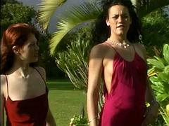 Блондинки, Секс без цензуры, На природе, Развязные