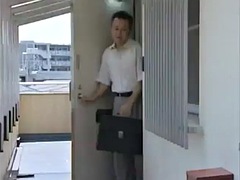 story type..with neighbour at apartment complex