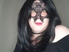 素人, イく瞬間, ハードコア, オナニー, パンティ, 穴開きパンティ, 磨き, シーメール