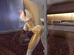 Tridimensionnel, Anal, Grosse bite, Poilue