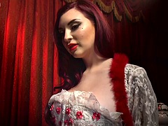 Tussi, Grosse titten, Fesselspiele, Viele männer bespritzen eine frau, Fetisch, Rotschopf, Verführt, Schlampe