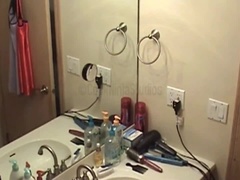 Leie, Wohlbeleibte schöne frauen, Geschnappt, Pummelig, Reif, Mutti, Rotschopf, Dusche