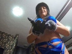 Gros cul, Sucer une bite, Bottes, Tir de sperme, Cuir, Mère que j'aimerais baiser, Nylon, Suçant