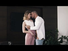 お尻, ブロンド, フェラチオ, チン, キス, なめる, ティーン, オッパイの