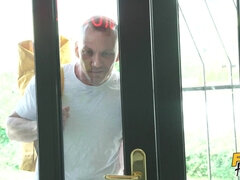 Leie, In den arsch, Arsch, Blondine, Blasen, Tschechisch, Aufs gesicht abspritzen, Hardcore