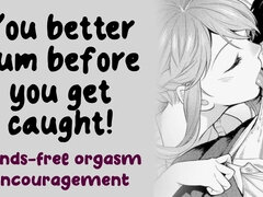 Erotic Audio In Stranger Whispers In Your Ear Until You Cum Hands-free Public Orgasm Encouragement Rp