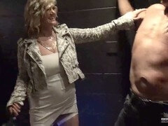 Bondage discipline sadomasochisme, Grote lul, Grote mammen, Blond, Kwartet, Moeder die ik wil neuken, Zuigen, Vrouw