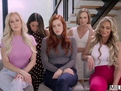 Mamada, Corridas faciales, Madres para coger, Orgía