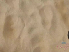 Enthousiasteling, Strand, Pijpbeurt, Vingeren, Flashing, Masturbatie, Gezichtspunt, Openbaar