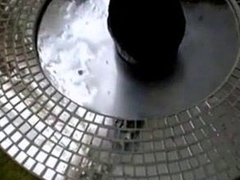 Morena, Masturbación, Coño, Solo, Medias largas, Juguetes