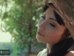Deeper. Nature-Loving Rina Lives out her Fantasy