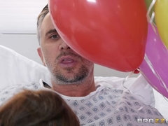 Morena, Engañando, Pareja, Médico, Vestido, Enfermera, Pov, Uniforme