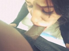 18, アジア人, 黒人, フェラチオ, 浮気者, 中出し, 学生寮, ティーン