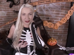 Grosse titten, Blondine, Hd, Absätze, Masturbation, Muschi, Solo, Titten