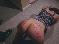 18, お尻, 美女, コンドーム, カップル, 中出し, 自然山雀, ティーン