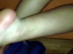 Amateur, Cumshot, Feet, Foot fetish, Footjob, Pov, Squirting