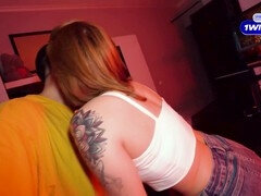 18, 美人, 大学生, ゲーム, 赤毛, ストリップ