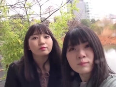 18, 素人, カップル, 日本人, レズビアン, シャワー, 生徒, ティーン