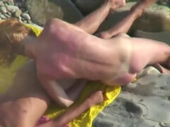Leie, Strand, Nackt, Nackt, Nudist, Öffentlich, Spion, Spanner
