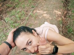 Facefuck, throatpie, public blowjob