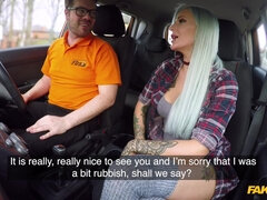 お尻, フェラチオ, 車, ディルド, 指いじり, アウトドア, オマンコ, おもちゃ