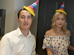 HUNT4K. For cash, a lucky guy manages to fuck a blonde in front of her boyfriend