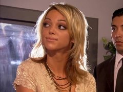 big-titted dame gasps when her honeypot got licked after a tough nailing