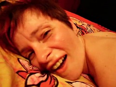 Verga grande, Negro, Cornudo, Ébano, Alemán, Trio, Puta