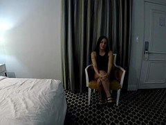Big cock, Brunette, Glasses, Hardcore, Masturbation, Petite, Pov, Teen