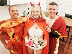 Анальный секс, Большой член, Минет, Грудастые, Кончили внутрь, Собачьи, Милф, Два парня и девушка