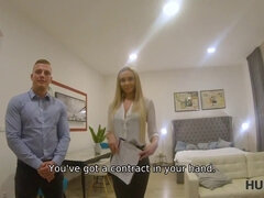 Watch how GF fucks while her boyfriend watches in despair