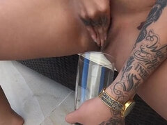 Belleza, Morena, Fetiche, Hd, Mexicano, Orinar, Ducha, Tragarse