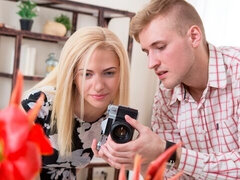 Grosser arsch, Grosser schwanz, Grosse titten, Blondine, Blasen, Hundestellung, Dürr, Jungendliche (18+)