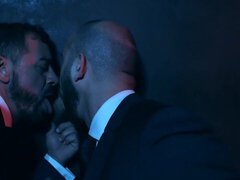 Cruising kink with refined mature Latino men