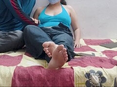 18 jahre, Leie, Tante, Grosser schwanz, Geschnappt, Fingern, Masturbation, Solo