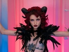 Blasen, Kehlenfick, Fingern, Handjob, Hardcore, Masturbation, Milf, Rotschopf