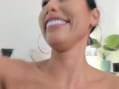 Arousing mom masturbates