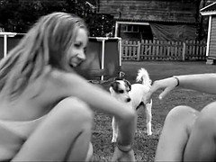 Big boobs teen (water challenge)