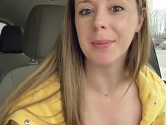 Amateur, Rubia, Hembra, Masturbación, Orgasmo, Público, Coño, Vibrador