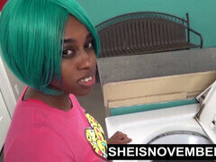 18 años, Negro, Mamada, Ébano, Público, Adolescente