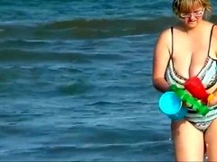 ビーチ, コンピレーション, お婆さん, 巨大, 熟年, 淫乱熟女, スパイ, のぞき