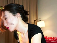 Enthousiasteling, Aziatisch, Masturbatie, Softcore pornografie, Alleen, Strippen, Webcamera