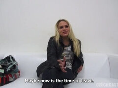 Blonde Barbora's Casting, POV Style