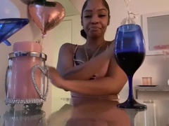 Dildo, Schwarz, Monster, Solo