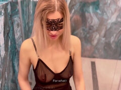 美女, ブロンド, 捕まる, 口内発射, チン, ハードコア, Hd, トイレ