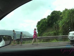 Rubia, Despelote, Novia, Al aire libre, Pequeña, Pov, Público, Tetas