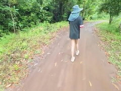 Amateur, De plein air, Pov, Public, Chatte, Solo, Adolescente, Thaïlandaise