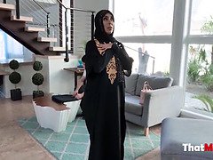 Arab Muslim MILF Fucks Teen Repairman - Kylie Kingston