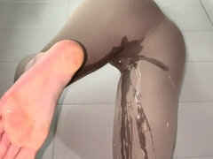 Leie, Grosser arsch, Kompilation, Frau, Fetisch, Höschen, Dusche, Solo