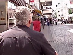 Horny casting agent looking for girls to fuck on the street